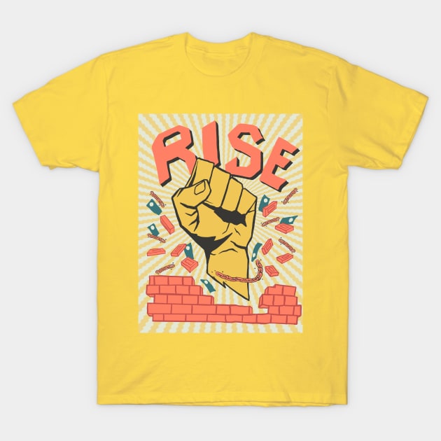 Rise T-Shirt by rjartworks